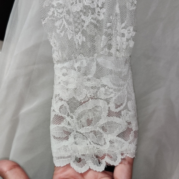 Vintage Lace Wedding Dress - Picture 8 of 14